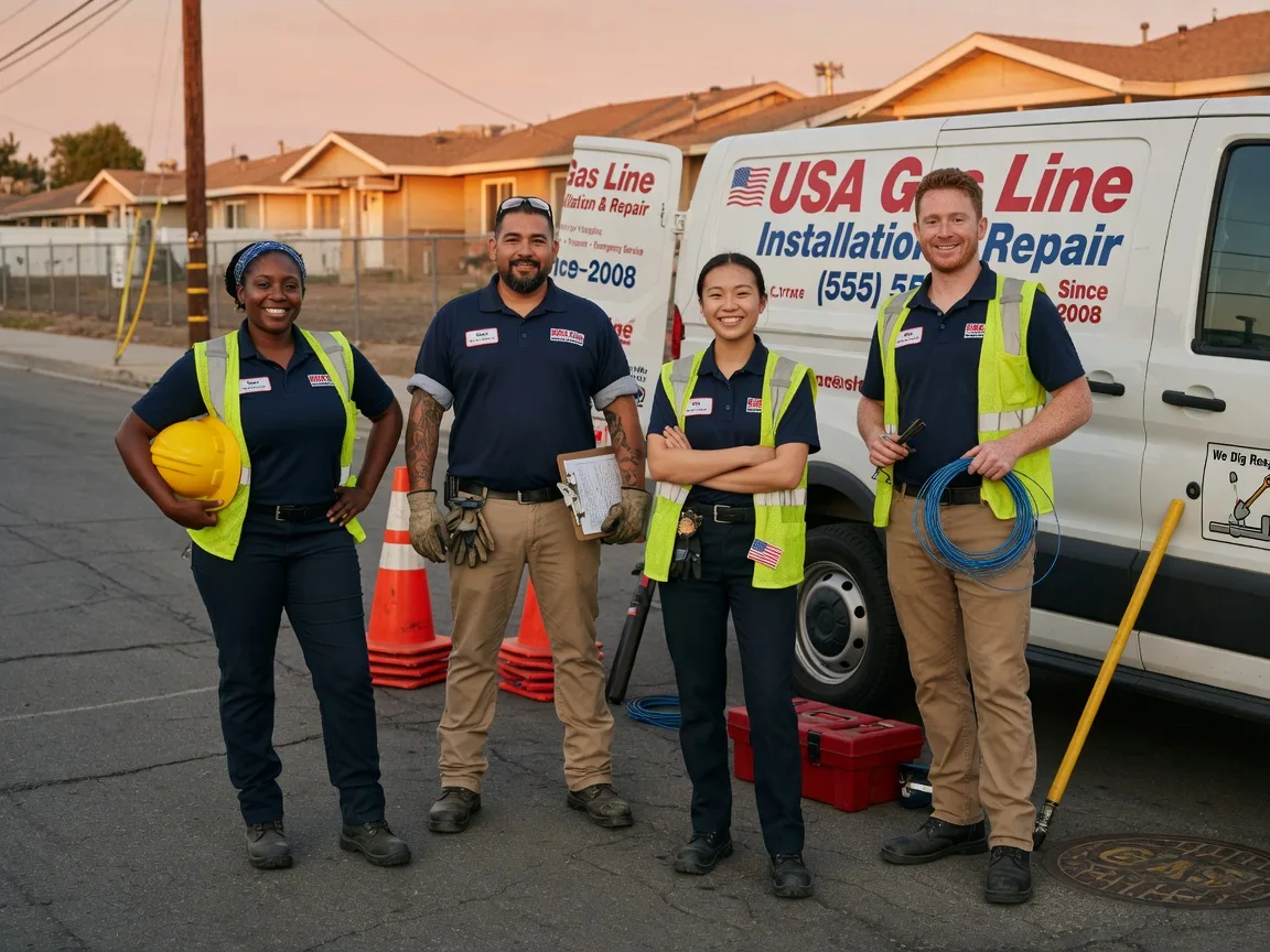 Gas Line Installation company in Cottonton, AL
